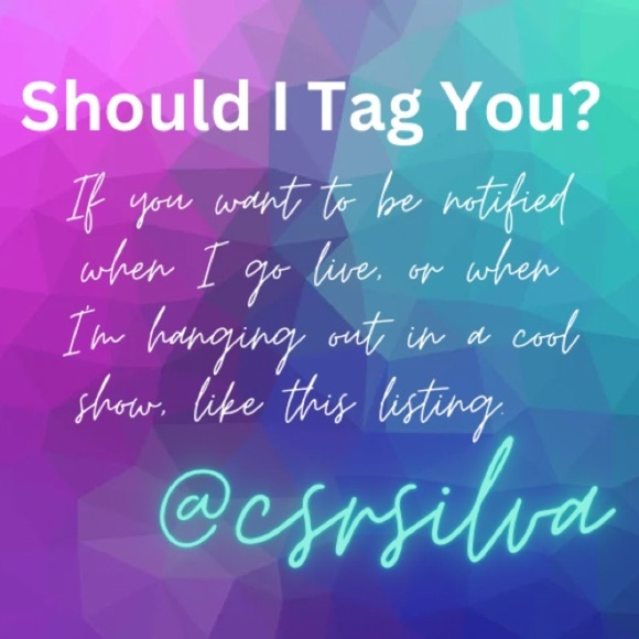 2025 Tag List! ❤️LIKE & Comment to be on my Tag List - Picture 5 of 7
